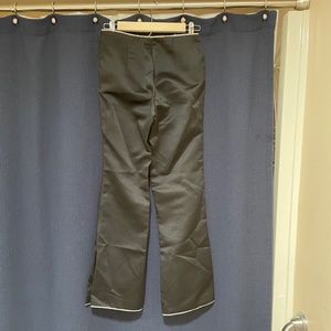 A.B.S. Evening Vintage Satin Pants with rhinestones on waist and hem! Must see!